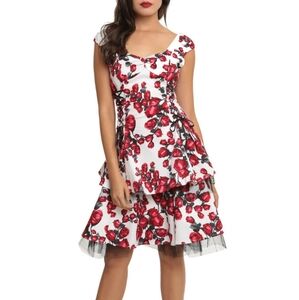 EUC sz XS (UK 8) Hearts & Roses Briar Rose Dress